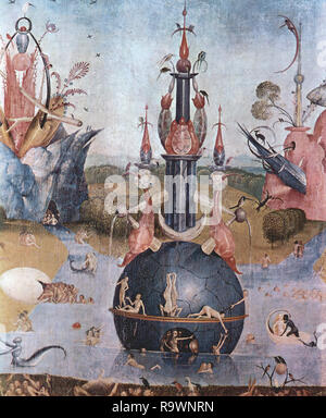 Hieronymus Bosch vintage Artwork mittelalterlichen Künstler Stockfoto