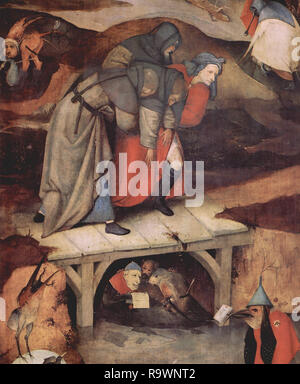 Hieronymus Bosch vintage Artwork mittelalterlichen Künstler Stockfoto