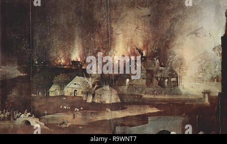 Hieronymus Bosch vintage Artwork mittelalterlichen Künstler Stockfoto