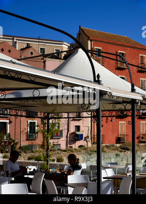 Altstadt von Cagliari Stockfoto