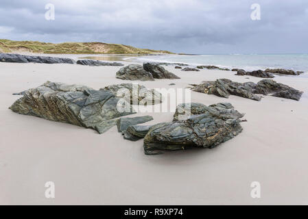 Strände von Ardnave Punkt, Islay, Innere Hebriden, Argyll and Bute, Schottland Stockfoto