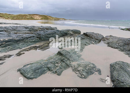 Strände von Ardnave Punkt, Islay, Innere Hebriden, Argyll and Bute, Schottland Stockfoto