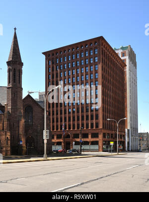 Guaranty Trust Gebäude von Louis Sullivan und Dankmar Adler, Buffalo, NY Stockfoto