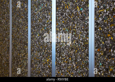 Akustische Isolierung Schaum Wande In Latten Fur Laminat Gipskartonplatten Wand Stockfotografie Alamy