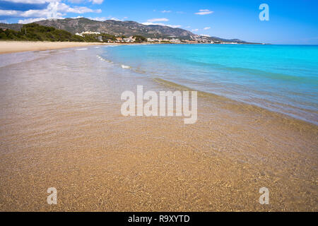 Romana Beach Playa in Alcossebre Alcoceber auch in Castellon, Spanien Stockfoto