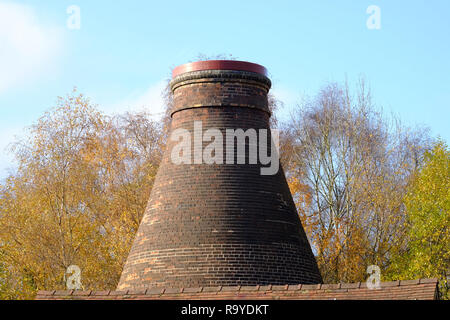 Coalport Chinaworks, Shropshire, Teil des Weltkulturerbes Ironbridge Gorge Stockfoto