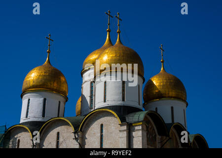 Moskau, Russland. August 25, 2018. Die Kathedrale von 1352 auch als die Kathedrale, auf der Nordseite des Cathedral Square bekannt Stockfoto