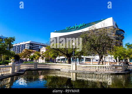 Das Kaufhaus El Corte Inglés in Castellón de la Plana, Spanien Stockfoto