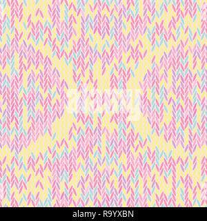 Die nahtlose Vektor chevron Muster Stoff Textil Stock Vektor