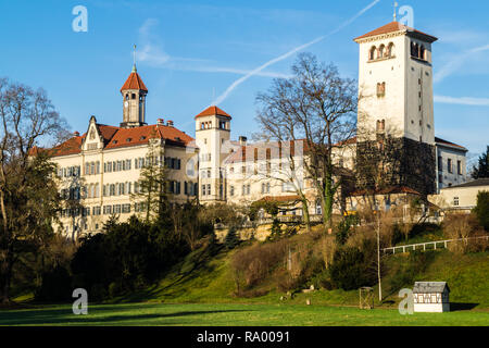 Waldenburg Schloss in Sachsen Stockfoto