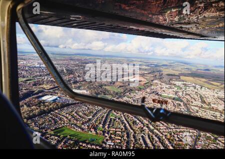 Hampshire aus der Luft Stockfoto