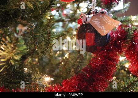 Hausgemachte Weihnachten Erinnerungen Stockfoto