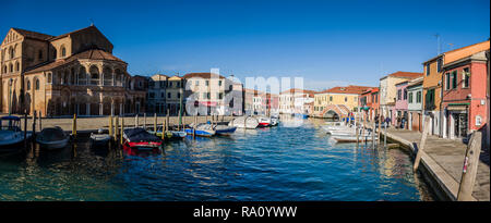 Basilica dei Santi Maria e Donato, Murano, Venedig, Italien. Stockfoto