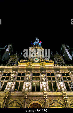 Rathaus von Paris Stockfoto