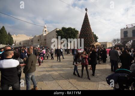 Weihnachten in Bethlehem Stockfoto