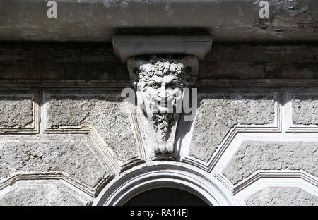 Jugendstil Gebäude in Tiflis Stockfoto