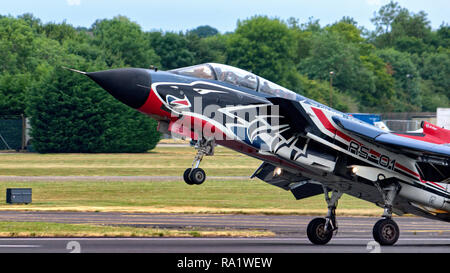 Italienische Luftwaffe Panavia Tornado A-200 wird an der Royal International Air Tattoo (RIAT) 2017 Stockfoto