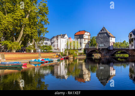 Bad Kreuznach, Brückenhäuser, Deutschland Stockfoto