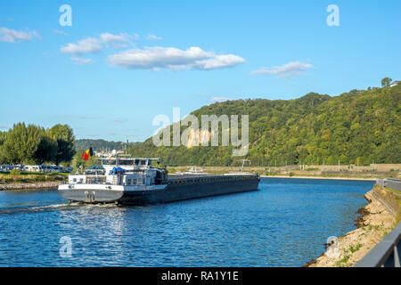 Rhein, Koblenz, Deutschland Stockfoto