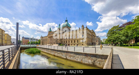 Bundesverwaltungsgericht, Leipzig, Deutschland Stockfoto