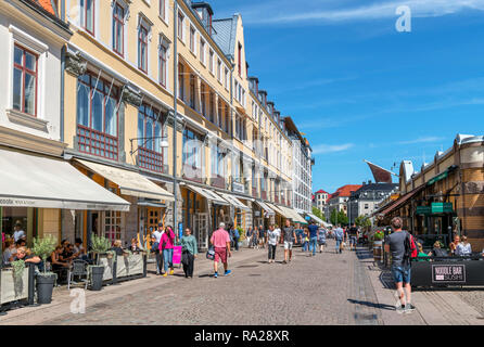 Cafés, Bars und Restaurants auf der Kungstorget im Zentrum der Stadt, Gothenburg (Göteborg), Schweden Stockfoto