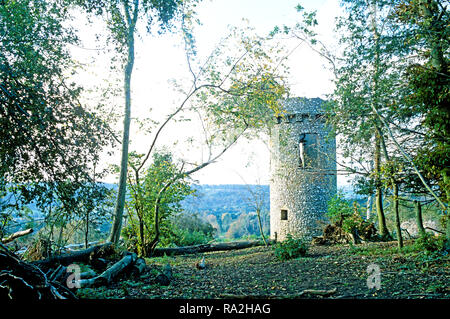 Der Turm an der Box Hill im Sommer Surrey UK Stockfoto