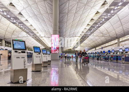 Hong Kong International Airport Stockfoto