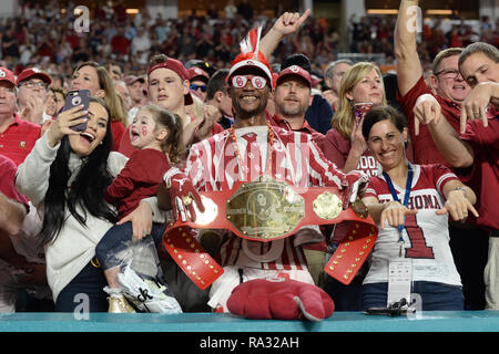 Miami Gardens, FL, USA. 29 Dez, 2018. Atmosphäre während des College Football Endspiel Halbfinale Spiel in der Hauptstadt zu einer Orange Bowl am 29. Dezember 2018 im Hard Rock Stadion in Miami Gardens, Florida. Quelle: MPI04/Medien Punch/Alamy leben Nachrichten Stockfoto