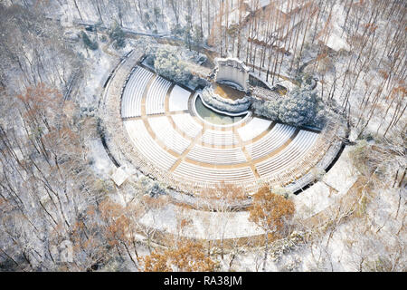 Nanjing, Nanjing, China. 1 Jan, 2019. Nanjing, China - schweren Schnee hits Nanjing in der Provinz Jiangsu. Credit: SIPA Asien/ZUMA Draht/Alamy leben Nachrichten Stockfoto