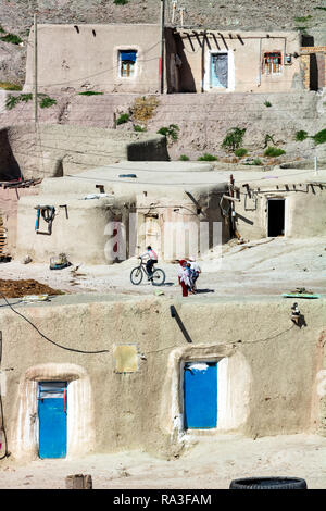 Ein buntes Dorf in Zanjan, nordwestlich von Iran Stockfoto