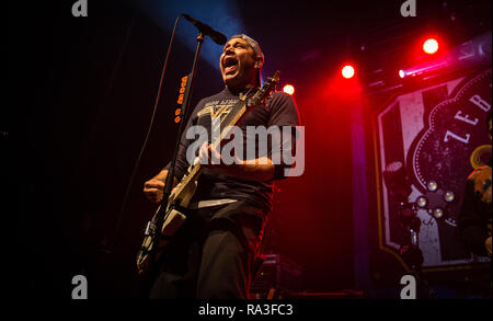 Zebrahead live bei O2 Ritz Manchester november 2018 Stockfoto