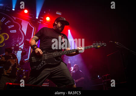 Zebrahead live bei O2 Ritz Manchester november 2018 Stockfoto