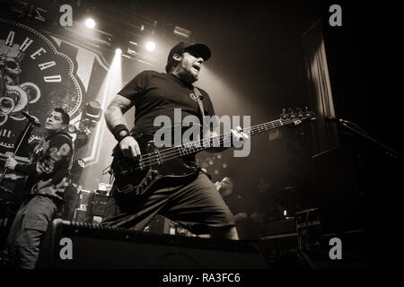 Zebrahead live bei O2 Ritz Manchester november 2018 Stockfoto