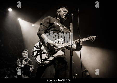 Zebrahead live bei O2 Ritz Manchester november 2018 Stockfoto