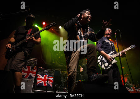 Zebrahead live bei O2 Ritz Manchester november 2018 Stockfoto