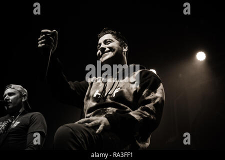 Zebrahead live bei O2 Ritz Manchester november 2018 Stockfoto