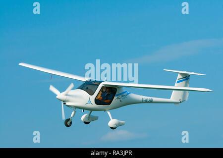 Frankreich, Bas-Rhin (67), Haguenau, neues Licht Flugzeug mit Elektromotor Pipistrel Alpha-Electro Stockfoto