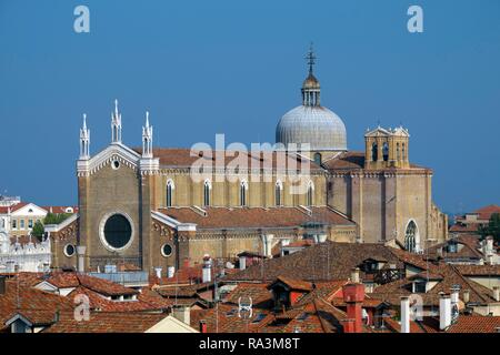 Kirche Basilika dei Santi Giovanni e Paolo, Venedig, Venetien, Veneto, Iatlia Stockfoto
