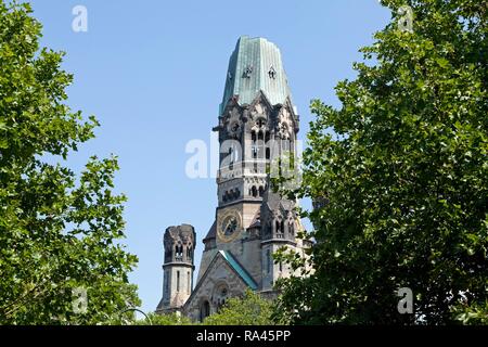 Kaiser-Wilhelm-Gedächtniskirche, Berlin, Deutschland Stockfoto