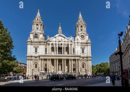 St. Paul's Cathedral, London, Großbritannien Stockfoto