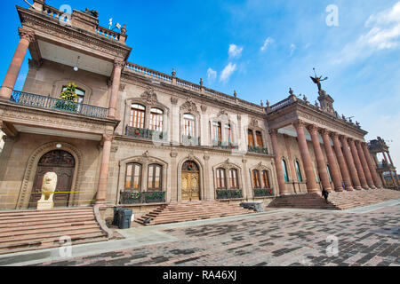 Monterrey, Macroplaza, Regierungspalast (Palacio del Regierung) Stockfoto