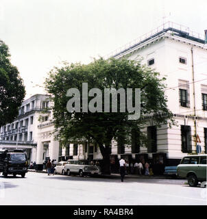 Rangun - Kanzlei Bürogebäude - 1975 Stockfoto