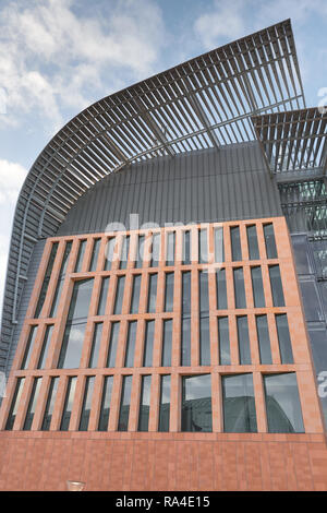 Francis Crick Institut biomedizinischen Forschungszentrum, St Pancras, London, England. Stockfoto