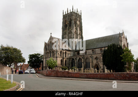 Pfarrkirche des hl. Augustinus, Markt Hill, Hedon, der Holderness Halbinsel, East Riding von Yorkshire Stockfoto