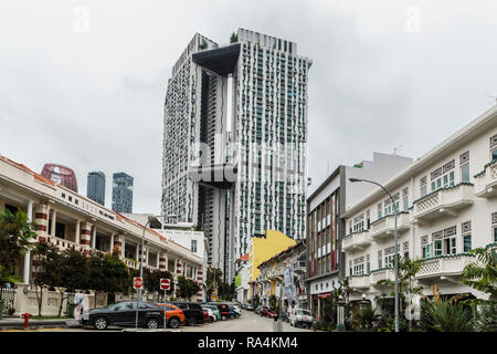 Bukit Pasoh Rd, Tanjong Pagar, Singapur Stockfoto