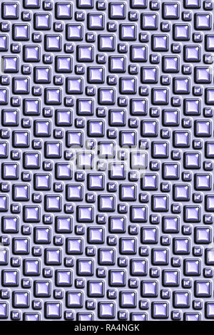 3D-Effekt nahtlose Hintergrund, Glaser Tapeten deko Muster. Stockfoto