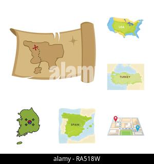 Welt, Geographie, Reisen, Kartographie, moderne, USA, Türkei, Spanien, Mitte, Osten, Karte, Länder, Asien, Europa, Ozean, aphy, Atlas, Erde, Set, Vector, Icon, Illustration, isoliert, Sammlung, Design, Element, Grafik, Zeichen, Cartoon, Farbe, Vektor, Vektoren, Stock Vektor