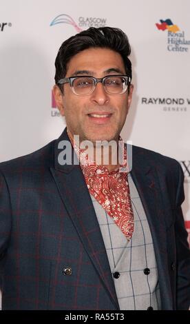 Prominente nehmen an der Scottish Music Awards 2018 ehren Annie Lennox und Susan Boyle an der sek Center Mit statt: Sanjeev Kohli Wo: Glasgow, Großbritannien Wann: 01 Dec 2018 Credit: WENN.com Stockfoto