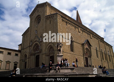 Der Duomo, Arezzo, Italien Stockfoto