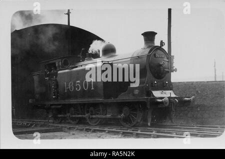 Caledonian Railway 0-8-0 T Fracht Lokomotive Nr. 493 der 492 Klasse als LMS 16051 Stockfoto